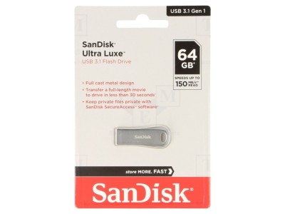Pendrive USB 3.2 64GB Argintiu foto