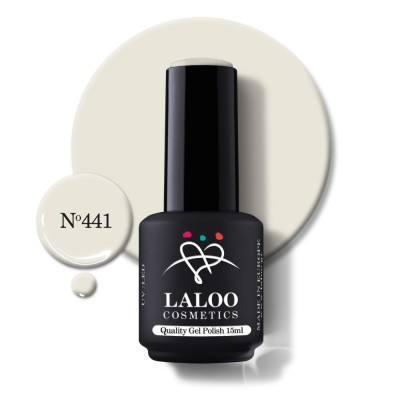 &amp;Nu;&amp;omicron;.441 Ochre White | Laloo gel polish 15ml foto
