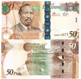 Botswana 50 Pula 2012 P-32 UNC Bancnota Africa