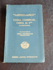 CODUL COMERCIAL CAROL AL II-LEA - PAUL I. DEMETRESCU foto