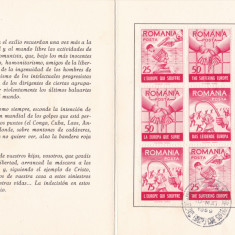 ROMANIA EXIL 1961 - 3 CARNETE FILATELICE MISCAREA LEGIONARA - PRO AMNISTIA