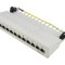 Patch Panel RJ45 Cat 6 Gri 12 Porturi
