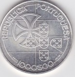 Portugalia 1000 escudos 1998, Europa, Argint