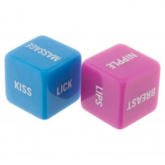 Zaruri Erotice Roz/Albastu Lovers Dice by ToyJoy