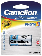 Baterie Camelion Lithium CR123A-BP1 3V foto