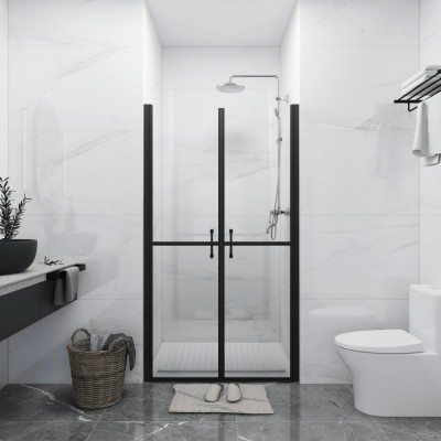 vidaXL Ușă cabină de duș, transparent, (88-91)x190 cm, ESG 150828 foto