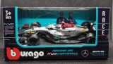 Macheta Mercedes AMG W13 Formula 1 Lewis Hamilton - Bburago 1/43, 1:43