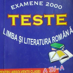 Teste limba si literatura romana pentru absolventii clasei a 4-a - Eugenia Stoleriu, Doina Moraru