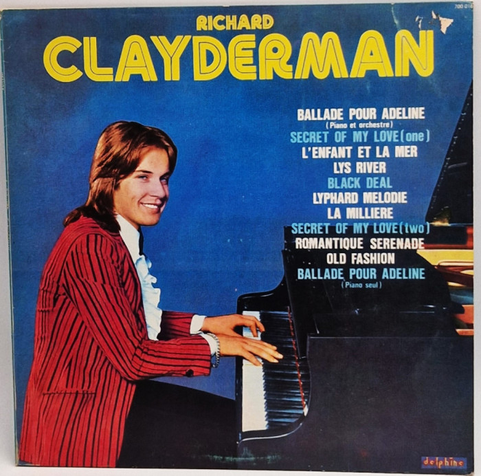 Richard Clayderman &lrm;&ndash; Ballade Pour Adeline 1979 LP vinyl Imavox Portugalia