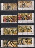Aitutaki (Cook Islands) 1975 - Crăciun - Picturi, Serie + Serie cu Suprataxa + MC, SET COMPLET, 4 POZE, MNH, Nestampilat
