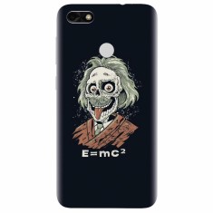 Husa silicon pentru Huawei P9 Lite mini, Albert Einstein Caricature