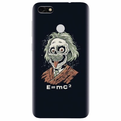 Husa silicon pentru Huawei P9 Lite, Albert Einstein Caricature foto