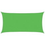 Cumpara ieftin Panza parasolar verde dreptunghiular 2x3,5 m HDPE 160 g/m&sup2;