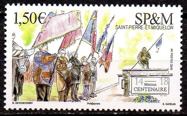 St. Pierre &amp; Miquelon 2018, Aniversari, serie neuzata, MNH