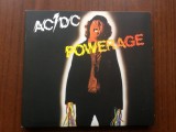 AC/DC Powerage 1978 cd disc muzica hard rock booklet epic records remastered NM, Epic rec