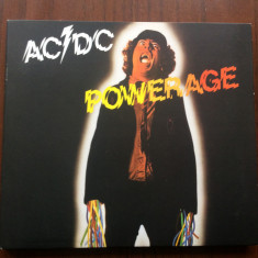 AC/DC Powerage 1978 cd disc muzica hard rock booklet epic records remastered NM