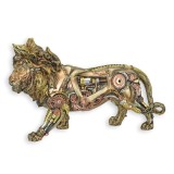 Leu-statueta STEAMPUNK din rasini SP-26, Animale