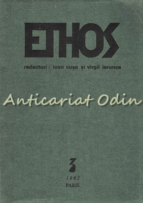 Ethos - Caietul III - Ioan Cusa, Virgil Ierunca - 1982 - Revista Diasporei foto