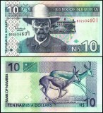 Namibia 2001 - 10 dollars UNC