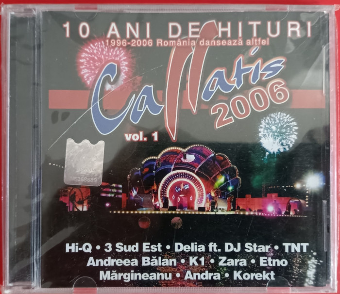 Callatis 2006 - 10 ai de hituri , cd sigilat