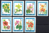 VIETNAM 1984, Flora, serie neuzata, MNH