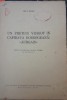 Ion I. Russu - Un pretins visigot in Capidava dobrogeana Aurgais, 1947. Istorie