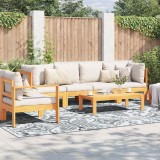 vidaXL Covor exterior ARAKIL Gri deschis Poliester 300 x 400 cm