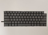 Tastatura Laptop, Dell, Inspiron 16 7630, 7635, P125F, P125F004, iluminata, gri deschis, layout US