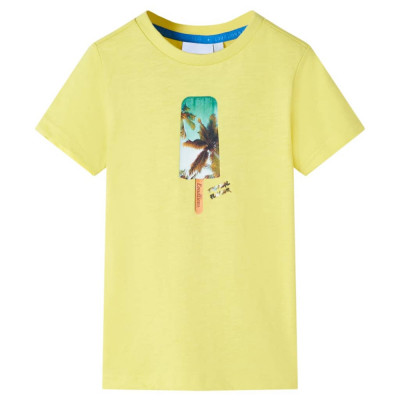 Tricou pentru copii, galben, 140 foto