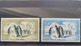 Teritoriul Sudic si Antarctic Francez (TAAF) 1956 Fauna/ Pinguini, serie MNH, 2v, Nestampilat