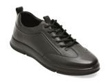 Cumpara ieftin Pantofi sport OTTER negri, 651912, din piele naturala