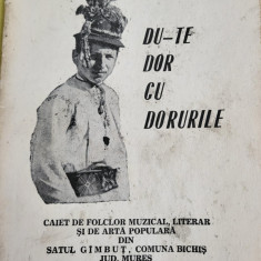 Du-te dor cu dorurile. Caiet de folclor muzical si arta populara din Mures 1974