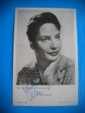 HOPCT 1597 ELLEN SCHWIERS -GERMANIA -ACTORI/ARTISTI-AUTOGRAF-CIRCULATA