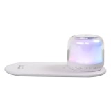 &Icirc;ncărcător wireless Lohuis cu boxă Bluetooth și lampă RGB 15W