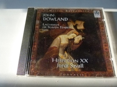 Lacrimae of seaven teares - John Dowland, Jordi Savall foto