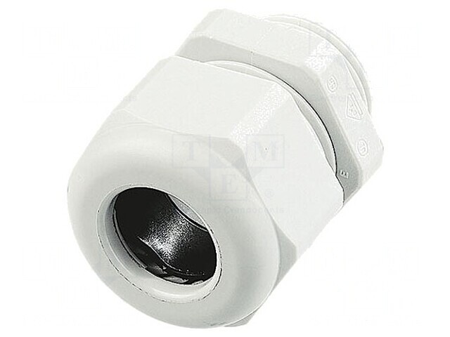 Intrare cablu termoplast gri M32 IP68 18-25mm