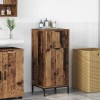 VidaXL Dulap de Baie cu ușă Lemn vechi 39.5 x 36 x 88 cm Lemn compozit 883402