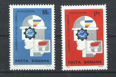 TSV$ - 1969 LP 699 COLABORAREA CULTURAL-ECONOMICA INTEREUROPEANA MNH/** LUX foto