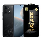 Folie de Protectie pentru Xiaomi Redmi K70E, TEO, Sticla Securizata ESD, Margini Negre, Rezistenta la Zgirieturi, Antistatica, 0.35 mm, Transparenta