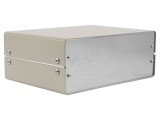 Carcasă aluminiu cu panou 1402 254x185x99mm