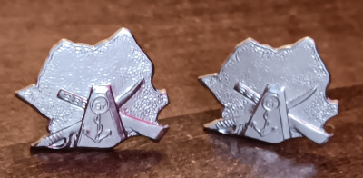 S 51 - semne de arma - graniceri - comunism - argintii foto