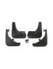Aparatori Noroi Skoda Fabia 2 Hatchback 2007-2010, Set 4 Bucati, Fata + Spate, Polipropilena, Kit Montaj Inclus