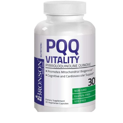 PQQ Vitality 20 miligrame 30 capsule Bronson Laboratories foto