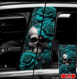 Stickere Auto Stalpi Usi 50x23cm, Set 2 Bucati, Autocolant Exterior Universal, Tuning