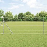 Gard de c&acirc;mp 1x25 m Oțel galvanizat
