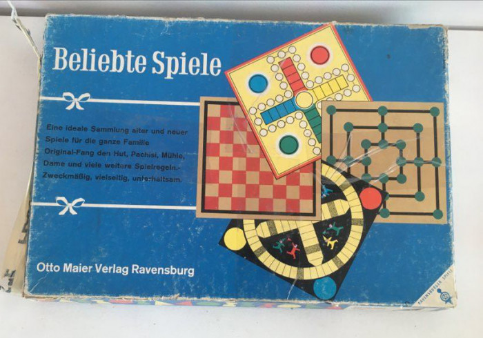 * Set jocuri vechi celebre, anii 60 - Beliebte Speiele, Germania, Ravensburg