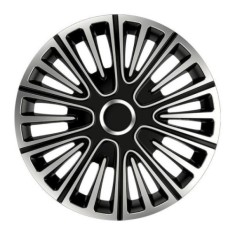 Set capace roti pe 16, Motion, argintiu si negru AutoDrive ProParts