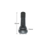 Set 100 valve tubeless TR413 43 mm pentru anvelope si roti auto