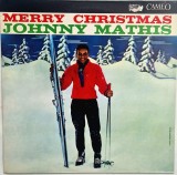 Johnny Mathis &lrm;&ndash; Merry Christmas _ NM / NM vinil, LP, disc muzica de Sarbatori, de Craciun _ CBS, UK