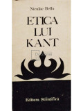 Niculae Bellu - Etica lui Kant